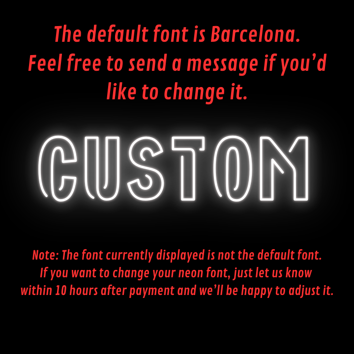 Custom Led Neon Sign