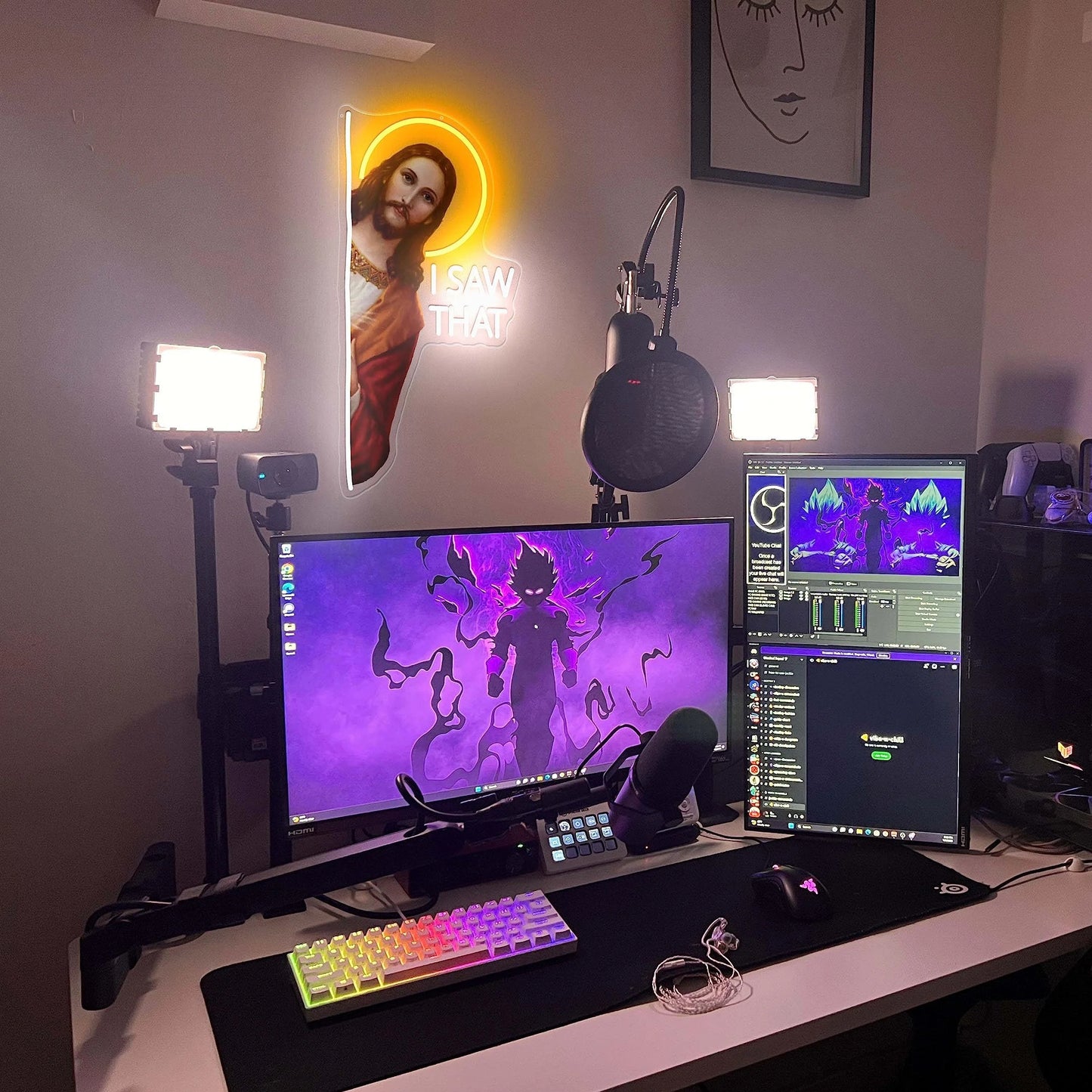 "I Saw That" Led Sign